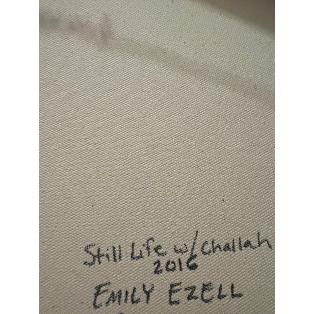 Still Life w/ Challah 12x12 Emily Ezell grew up in piney North Louisiana and received her BFA Louisiana Tech University...