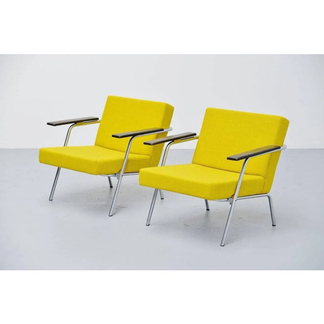 Martin Visser Set of Sz02 Easy Chairs attributed to Martin Visser for T Spectrum, 1964 For Sale - Image 4 of 11