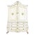 18th Century Dutch Painted Linen Press, 1750s For Sale
