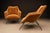 Brazilian Modern “Concha” Armchairs in Iron and Burnt Caramel Mohair by Carlo Hauner, Brazil, 1950s For Sale - Image 9 of 18