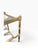 Brown Stitched Leather Cocktail Table by Jacques Adnet, 1950s For Sale - Image 8 of 14