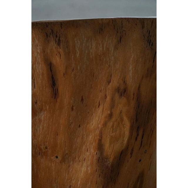 Swedish Stump Chairs in Wood with Bouclé Seats, 1960s, Set of 4 For Sale - Image 18 of 18