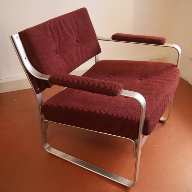 Metal Swedish Mondo Armchair by Karl-Erik Ekselius, 1970s For Sale - Image 7 of 7