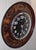 Vintage Round Wall Clock with Glazed Ceramic Case from Dugena, 1970s For Sale - Image 3 of 5
