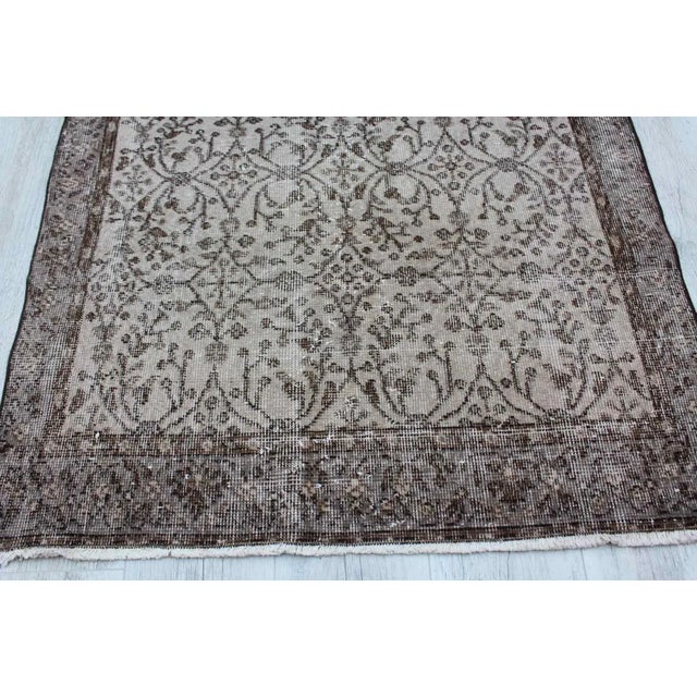 1960s Turkish Area Rug - 42"x74" For Sale In Raleigh - Image 6 of 11