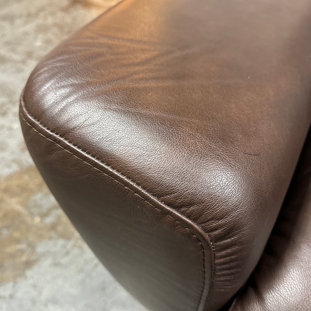 Ekornes Julia Stressless Leather Sofa Chairish
