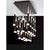 White Meteoriti Di Metallo Chandelier in Aluminum and Acrylic by Jago For Sale - Image 9 of 10