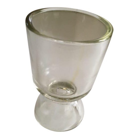 Vintage Early American Pressed Glass Egg Cup Chairish