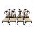 Universal Furniture Chippendale Dining Chairs - Set of 8 For Sale