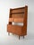 Brown Sideboard with Bookcase in Teak and Mahogany, 1960s For Sale - Image 8 of 12