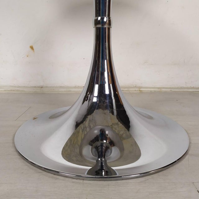 Vintage Carrara Marble Tulip Table, 1970s For Sale - Image 15 of 18