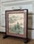 1960s Asian Hand-Painted Landscape Tabletop Screen | Traditional Oriental Desk Decor For Sale - Image 11 of 11