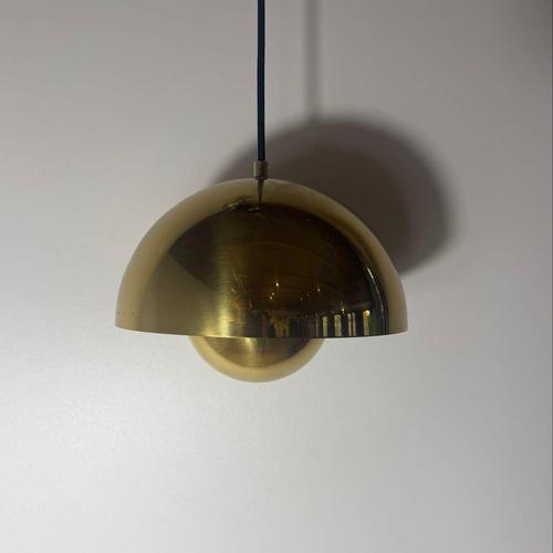 Flowerpot Pendant Lamp by Verner Panton, Denmark, 1960s For Sale - Image 6 of 9
