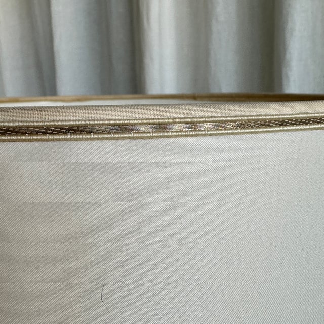 Large Globular Murano Glass Table Lamp with Brass Base and Drum Shade by La Murrina, 1970s For Sale - Image 17 of 18