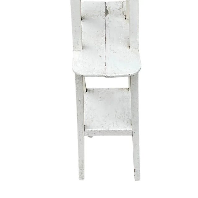 Vintage Wooden Flower Stand For Sale - Image 4 of 7