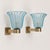 1950s Mid-Century Modern Murano Glass Sconces Brass Wall Lights Barovier & Toso - Pair For Sale - Image 9 of 10