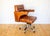 Vintage Executive Desk Chair Office in Tan Leather with Tilt Swivel Height Adjustable by Timothy Oulton for Halo For Sale - Image 9 of 18