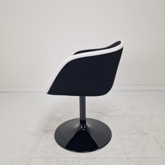 Mid-Century Modern Vintage Dutch F8800 Swivel Lounge Chair by Pierre Paulin for Artifort, 1970s For Sale - Image 3 of 12
