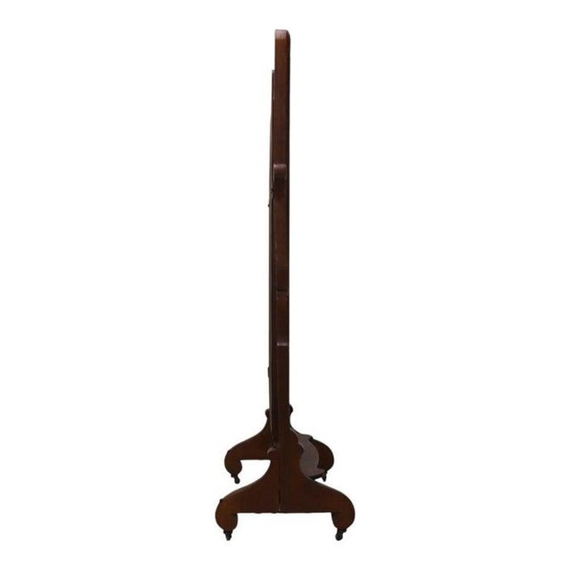 Rj Horner Carved Oak Cheval Dressing Mirror C1920 For Sale - Image 13 of 14