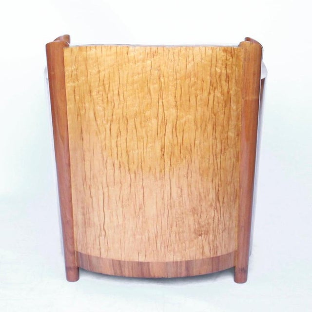 Wood Art Deco Club Chairs, 1930s, Set of 2 For Sale - Image 7 of 15