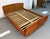 Mid-Century Modern Mid-Century Modern Danish Teak Platform Bed W/ Storage For Sale - Image 3 of 16