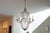 2020s Paul Ferrante Custom Antiqued Silver Leaf 10 Bulb Hand Forged Candelabra For Sale - Image 5 of 9