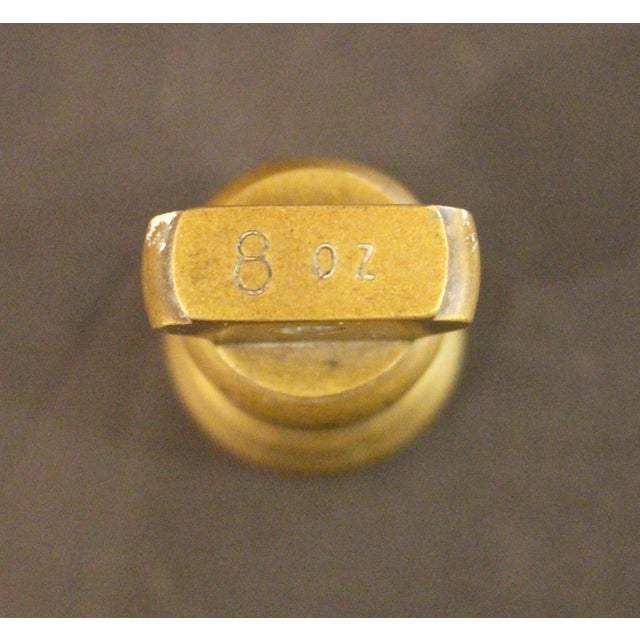 Circa 1900 English Equal Arm Market Scale With Weights For Sale - Image 11 of 12