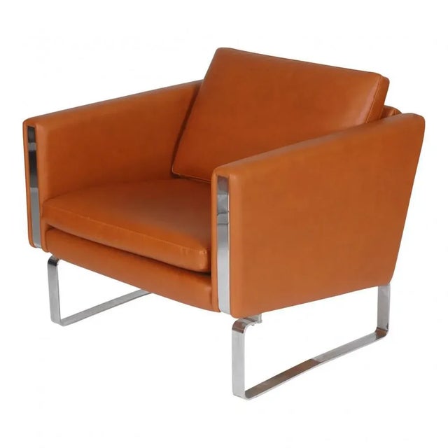 Designer: hans j. Wegner. Manufacturer: carl hansen & søn model: ch-101 measurements: h: 73 / w: 79 / d: 77 / sh: 42 cm...
