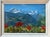 Max Rabes, View from the Obersalzberg Toward the Hochkalter and Reiter Alpe, Berchtesgaden Alps, 1930s, Oil Painting on Canvas For Sale - Image 11 of 11