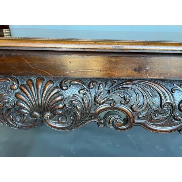 Brown Very Fine 19th Century Mahogany Console Table Stamped Gillows For Sale - Image 8 of 15
