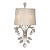 Alenya 2 Light Gold Wall Sconce For Sale