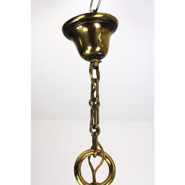 1930s Vintage Austrian Chandelier attributed to Hugo Gorge for Eduard Schmelz, 1930s For Sale - Image 5 of 15
