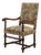 Antique 17th Century Walnut Armchair with Tapestry Upholstery, United Kingdom For Sale