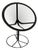 Pace Armchair in Powder-Coated Aluminum by Altreforme For Sale