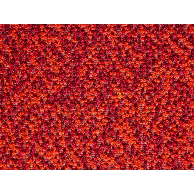 Vintage Red and Black Chairs with Compass Feet, 1970s, Set of 2 For Sale - Image 11 of 18