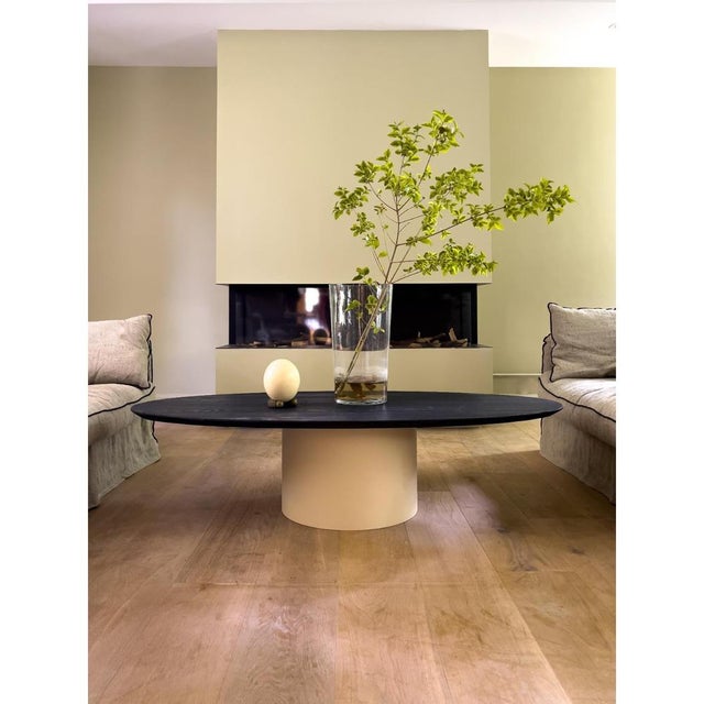 Not Yet Made - Made To Order Primitive Gipsy 110 Low Basse Wood Top Table by Laurence Du Tilly For Sale - Image 5 of 15