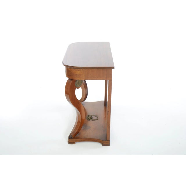 Late 19th Century French Classical Style Pier Console Table For Sale - Image 4 of 10