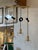 Visual Comfort Visual Comfort Iris Quatro Linear Pendant in Hand Rubbed Antique Brass With Clear Glass For Sale - Image 4 of 12