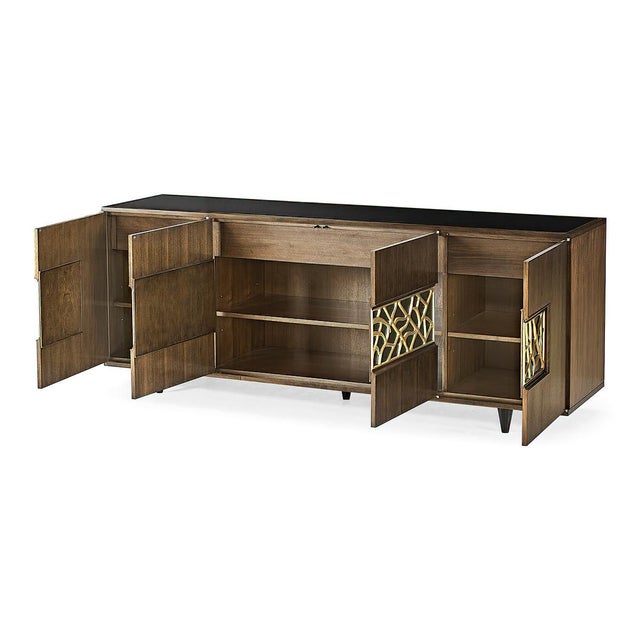 Organic Modern Walnut Media Chairish