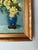 Yellow Vintage Silvia Still Life Oil Painting, Framed For Sale - Image 8 of 11