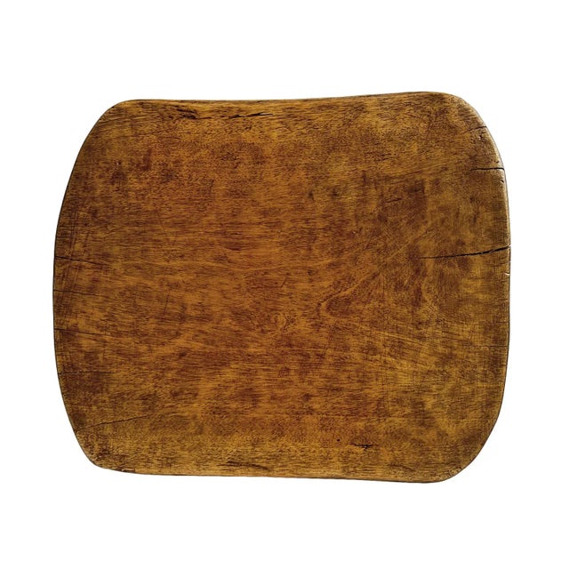 Modern Vintage Small Nupe Stool For Sale - Image 3 of 4