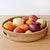 Round Rattan Serving Tray With Handles Small For Sale - Image 6 of 6