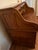 Wood Vintage (Circa 1982) Oak Roll-Top Secretary Desk in Rich, Warm Honey-Brown Finish. For Sale - Image 7 of 8