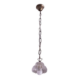 Small Barovier & Toso Pendant Light, 1950s For Sale