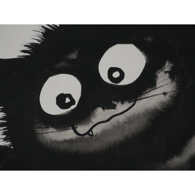 Laszlo Tibay, The Cat's Eyes, Ink and Wash For Sale - Image 7 of 9