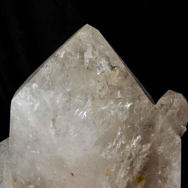 Large Smoky Quartz Point, 79 Pounds, Black Tourmaline Inclusions (Brazil #G0168) For Sale In Greenville, SC - Image 6 of 16