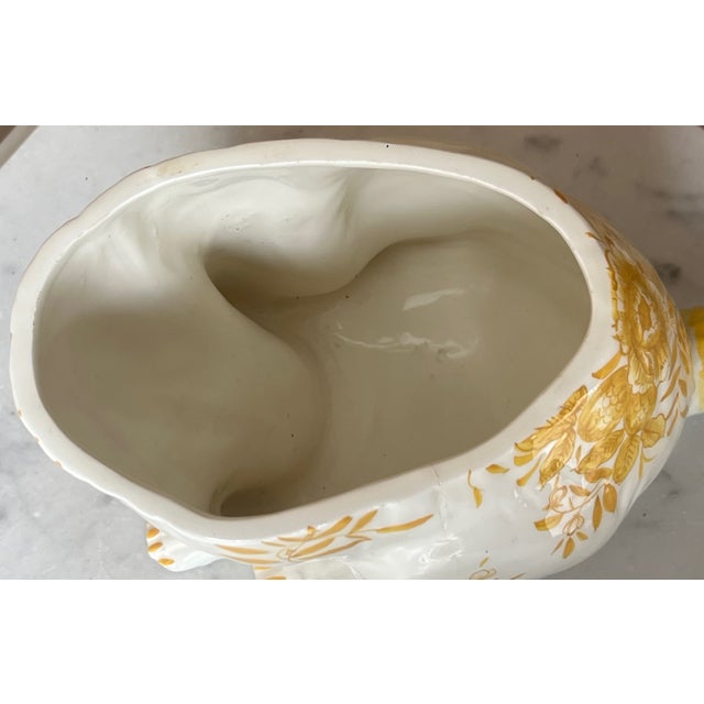 Italian Ceramic Bunny Rabbit Cookie Jar For Sale - Image 13 of 15