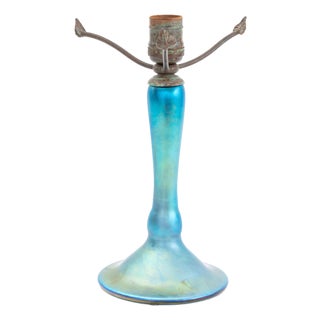 Lundberg Studios Art Glass Table Lamp Base For Sale