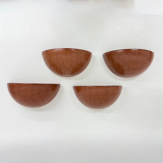 Mid-Century Ceramic Wall Lamp Sconces, 1970s, Set of 4 For Sale - Image 15 of 18