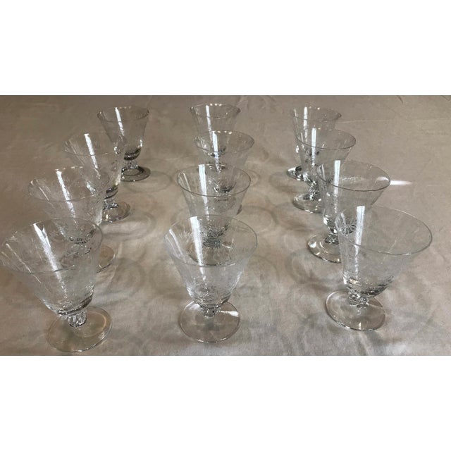 Vintage Romance Crystal Dinnerware Set by Fostoria Set of 40 Chairish